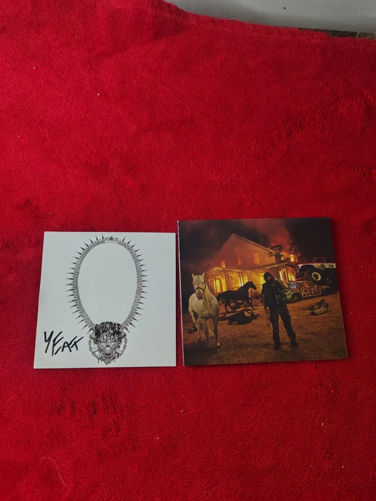 YEAT SIGNED LYFESTYLE CD AUTOGRAPH RAPPER MUSIC GEEK TIME RARE INSERT BECKETT, изображение 3