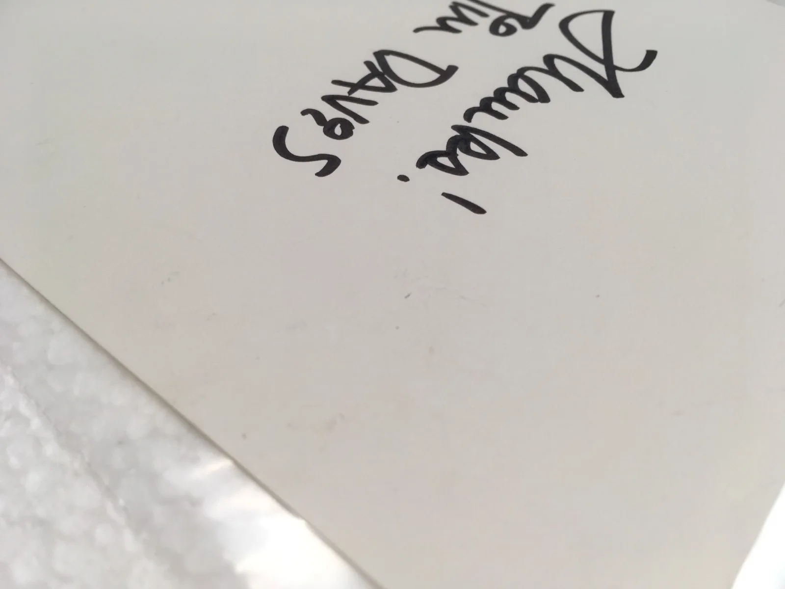 Jim Davis — JIM DAVIS Signed 4 1/2" x 6" Autograph Auto Garfield Odie Creator Card Vintage, изображение 4