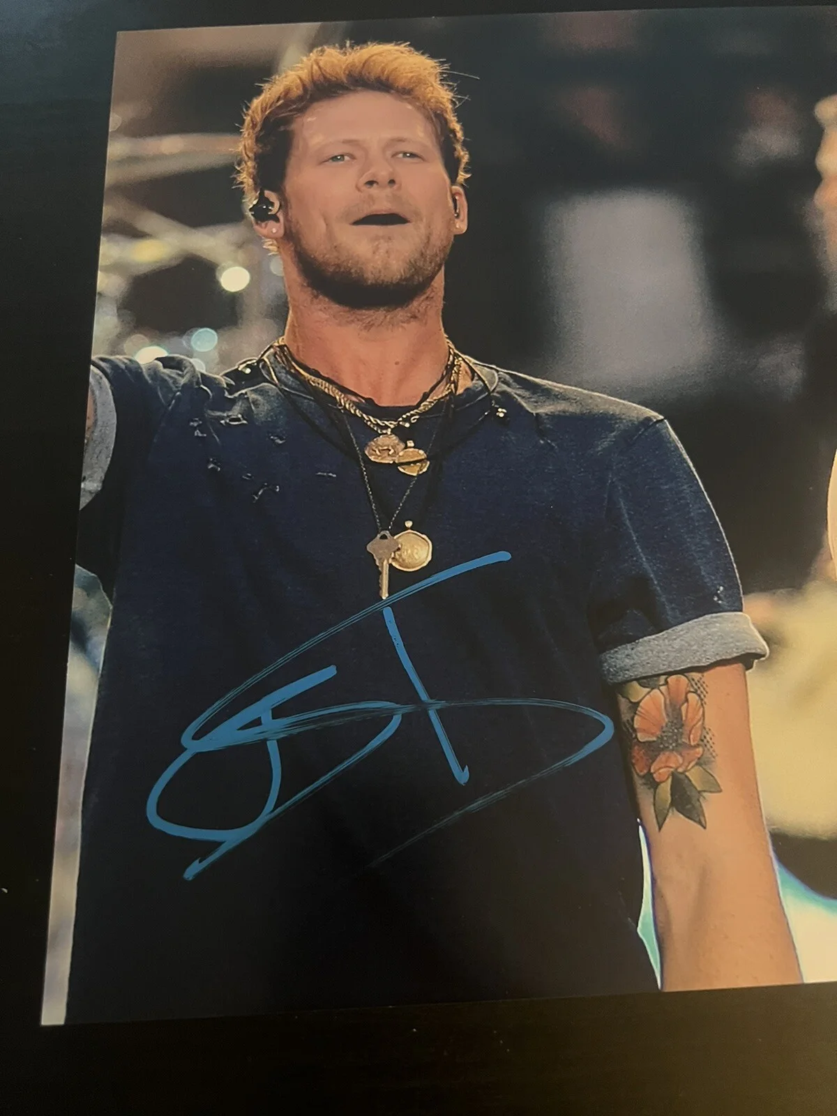 FLORIDA GEORGIA LINE SIGNED 11X14 PHOTO Jsa Coa BRIAN Kelley TYLER Hubbard FGL, изображение 3