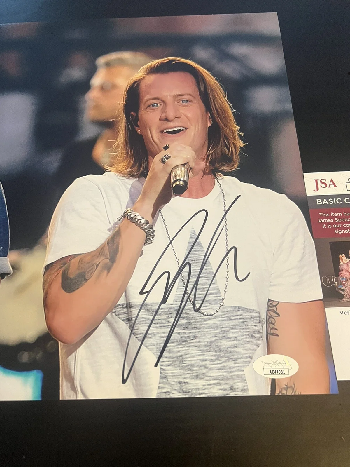 FLORIDA GEORGIA LINE SIGNED 11X14 PHOTO Jsa Coa BRIAN Kelley TYLER Hubbard FGL, изображение 4