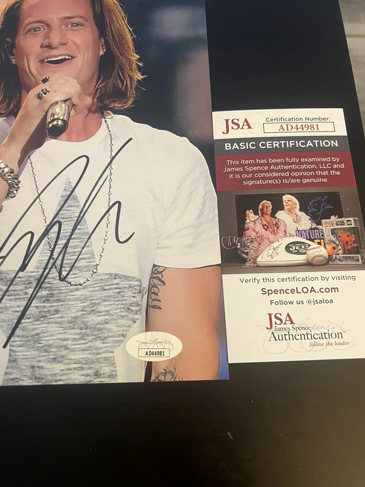 FLORIDA GEORGIA LINE SIGNED 11X14 PHOTO Jsa Coa BRIAN Kelley TYLER Hubbard FGL, изображение 5