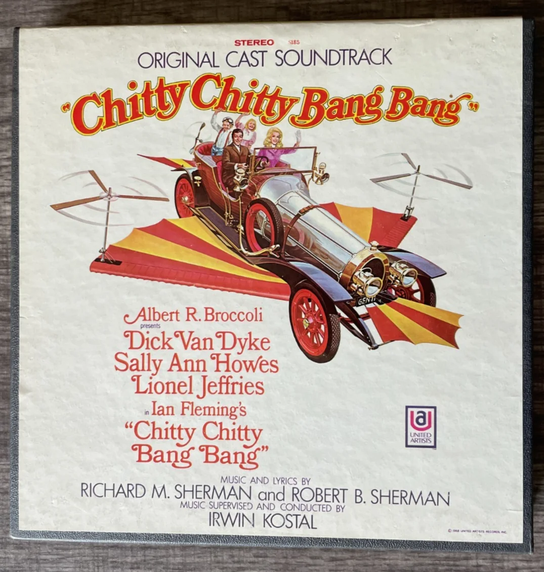Richard M Sherman — The Sherman Brothers – CHITTY CHITTY BANG BANG Signed CD ACADEMY AWARD WINNERS, image 3