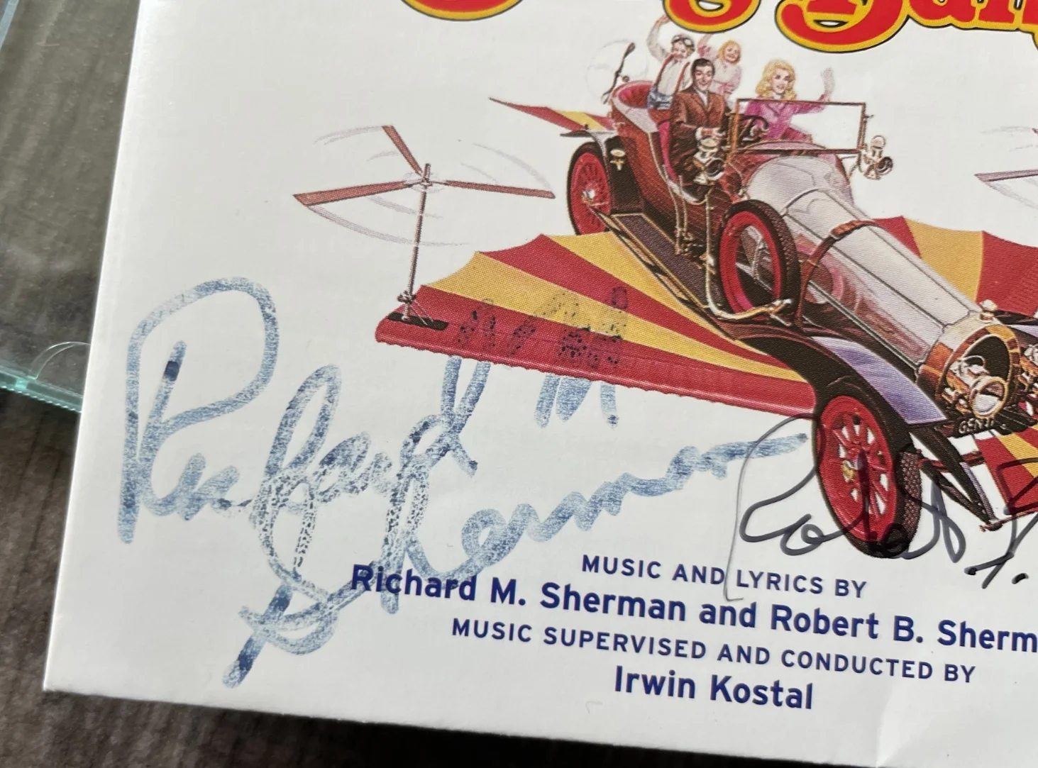 Richard M Sherman — The Sherman Brothers – CHITTY CHITTY BANG BANG Signed CD ACADEMY AWARD WINNERS, image 5