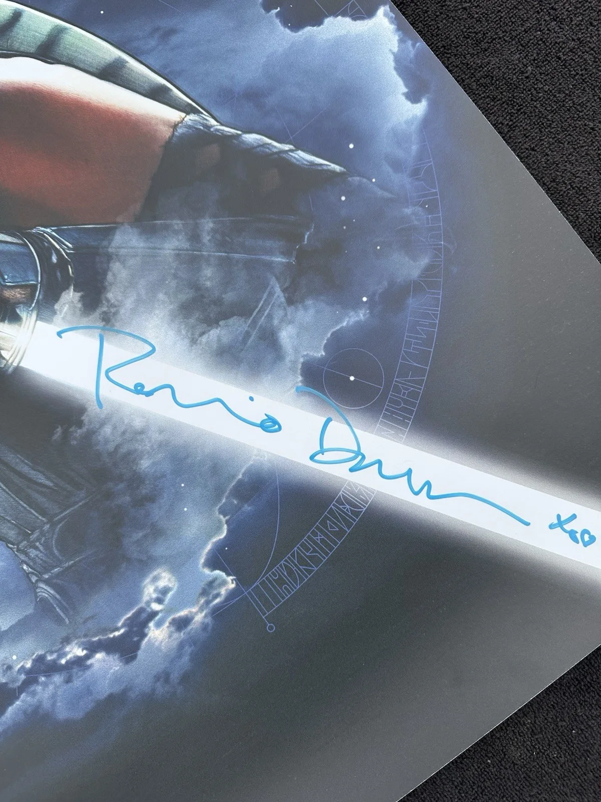 Rosario Dawson — Rosario Dawson Autographed Star Wars Ahsoka by Greg Ruth 24x36 Ltd Ed Print /15, image 3