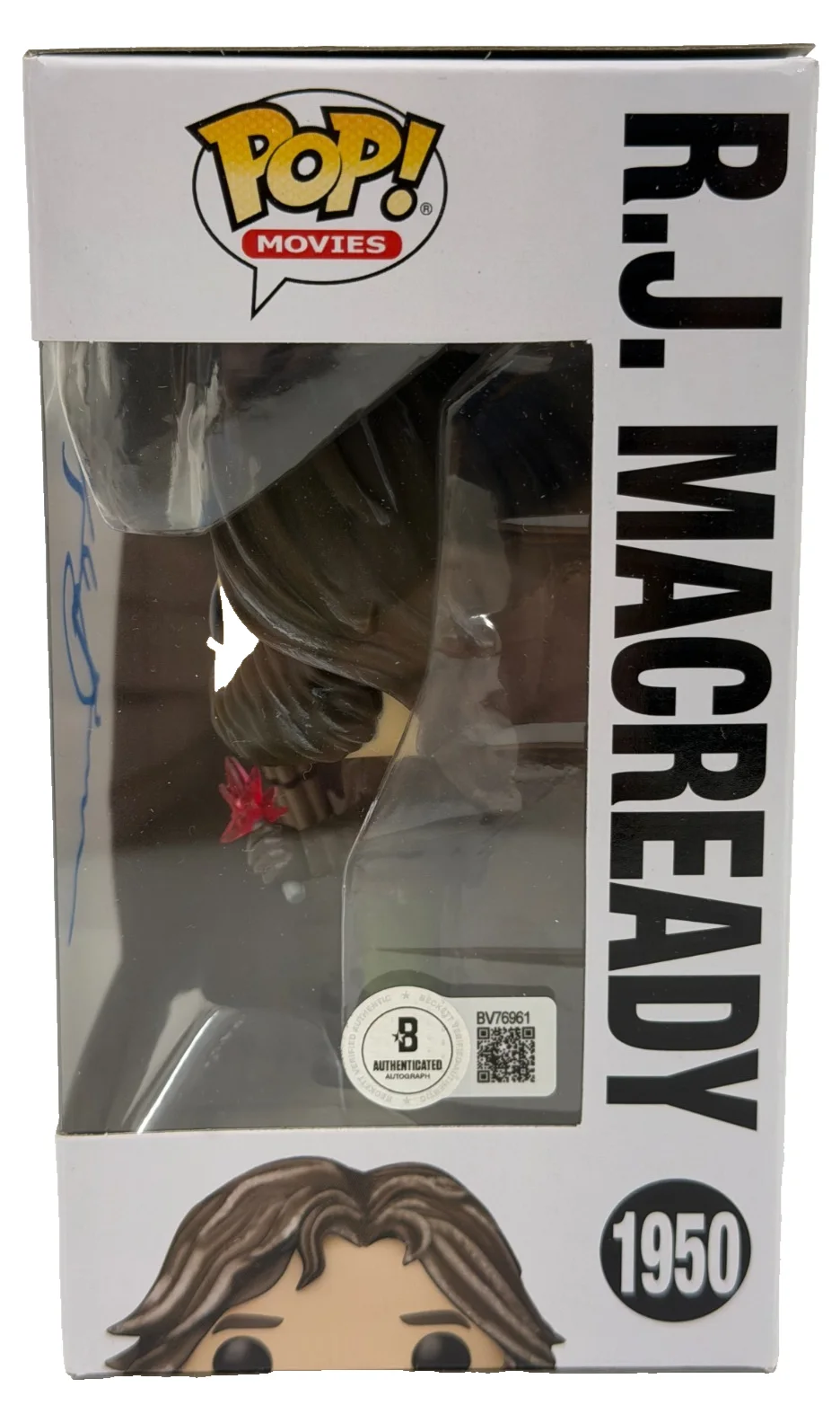 Kurt Russell — Kurt Russell Signed RJ Macready Funko 1950 The Thing Authentic Autograph Beckett, изображение 2