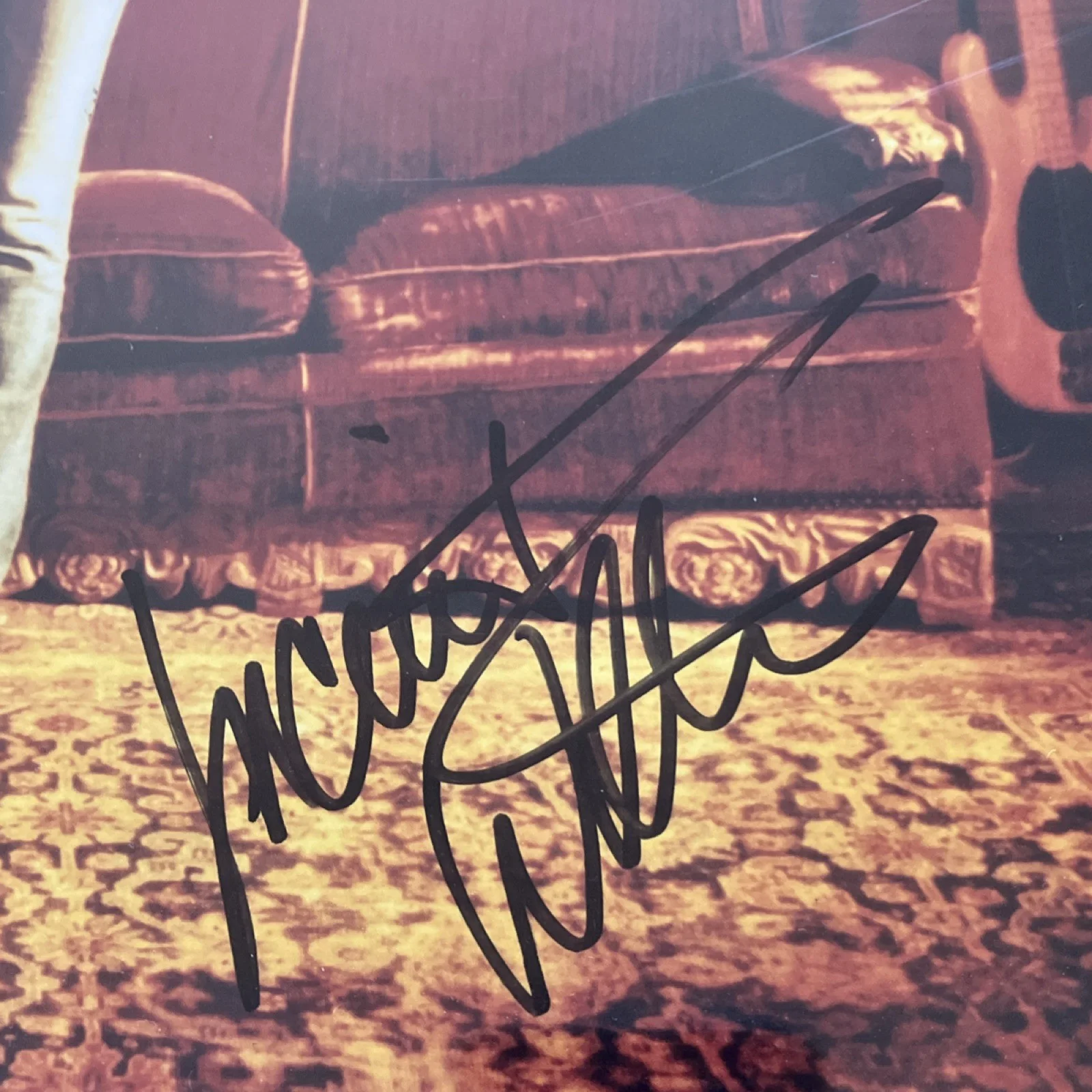 Lucinda Williams World Without Tears PROMO FLAT NO ALBUM SIGNED xlnt condition, image 3