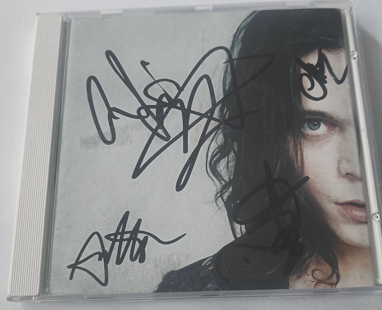 HIM,original hand signed Greatest Hits CD booklet by the 8 alltime members,Ville, изображение 2