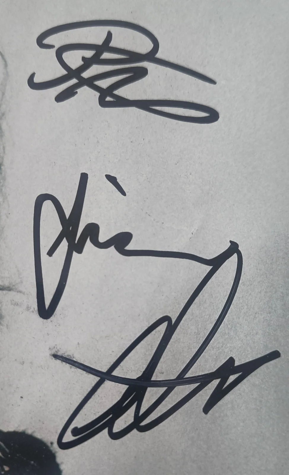 HIM,original hand signed Greatest Hits CD booklet by the 8 alltime members,Ville, изображение 5