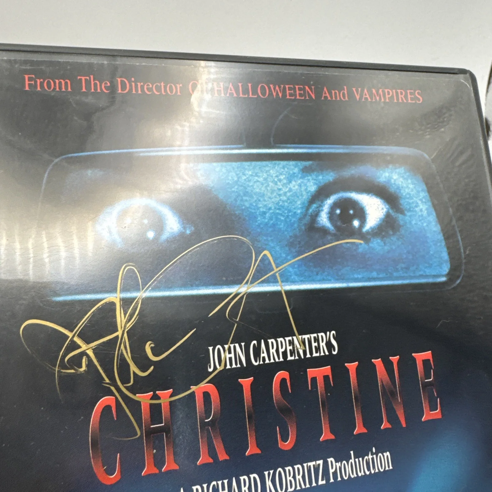 John Carpenter — Original John Carpenter Signed DVD Christine Original Rare, image 2