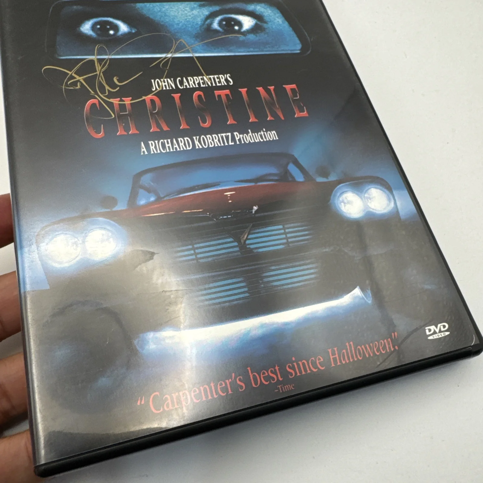 John Carpenter — Original John Carpenter Signed DVD Christine Original Rare, image 3