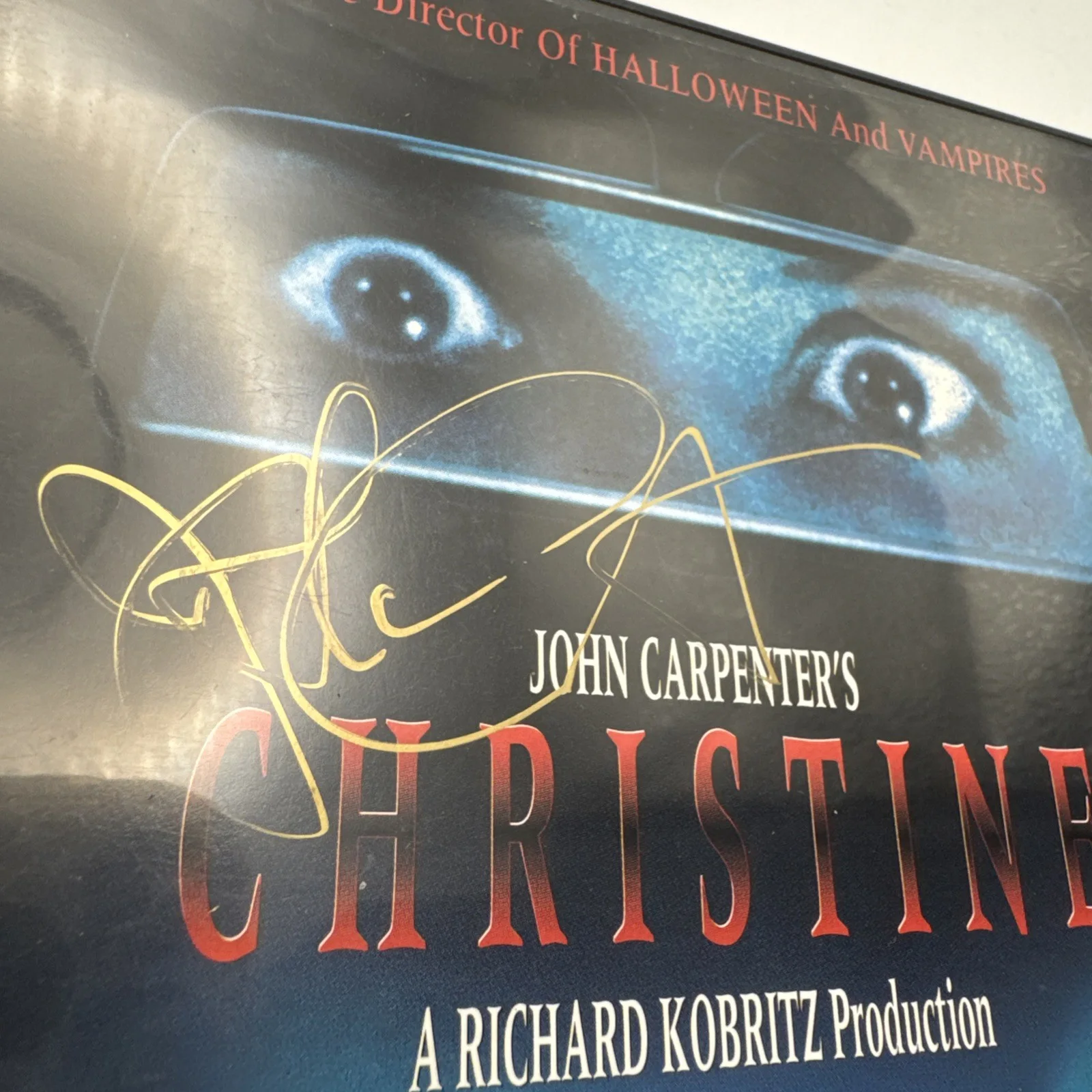 John Carpenter — Original John Carpenter Signed DVD Christine Original Rare, image 5