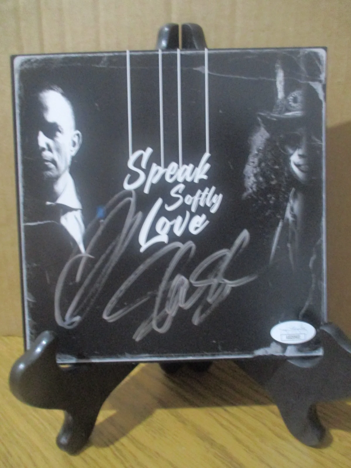 SLASH & MARK TREMONTI authentic signed/autographed white vinyl 45--JSA certified, image 2