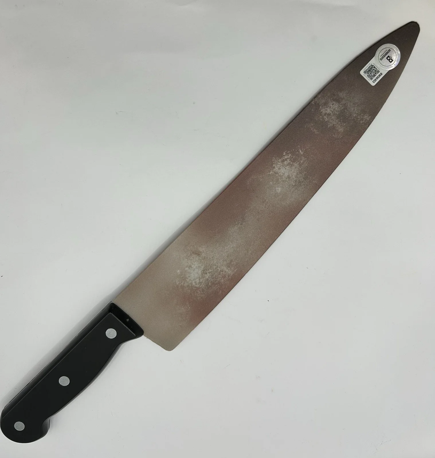 Jamie Kennedy — JAMIE KENNEDY SIGNED GHOSTFACE PLASTIC KNIFE SCREAM RANDY - BECKETT COA, image 4