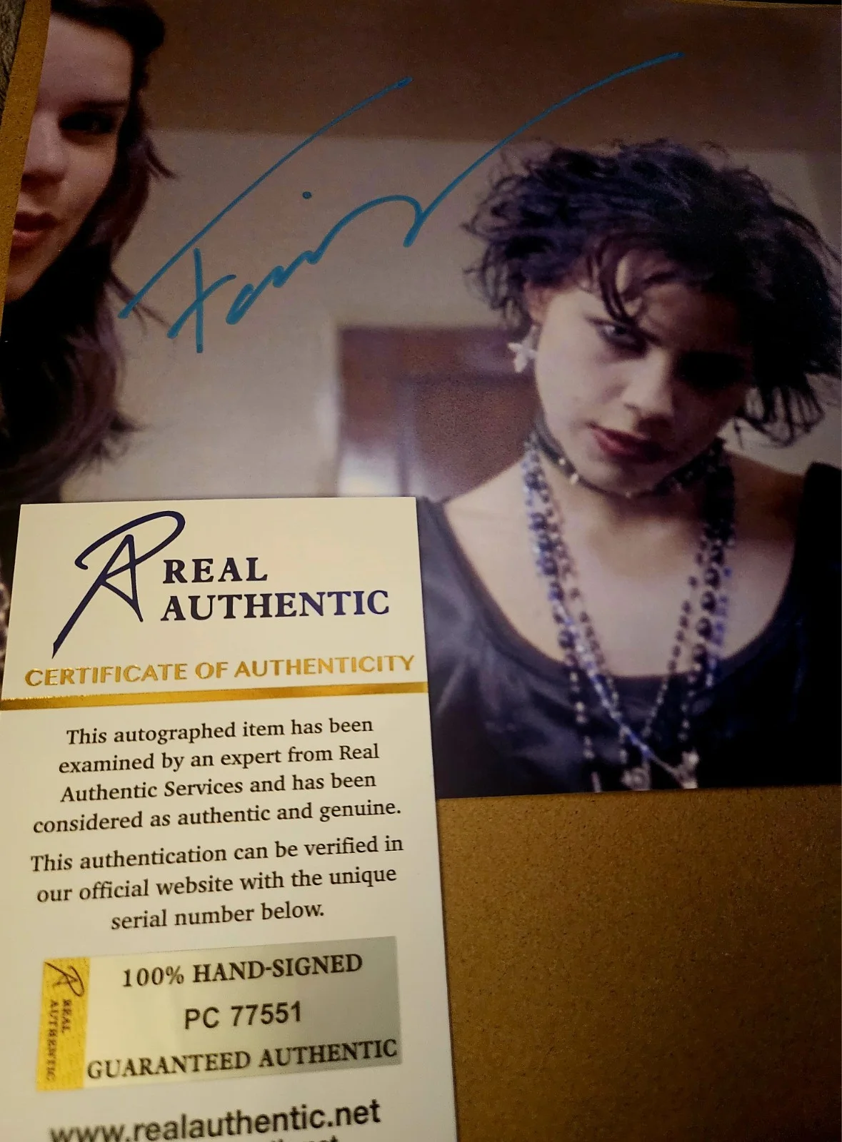 FAIRUZA BALK ORIGINAL AUTOGRAPH 12X8" PHOTO- THE CRAFT- W/ COA 🪄, image 3