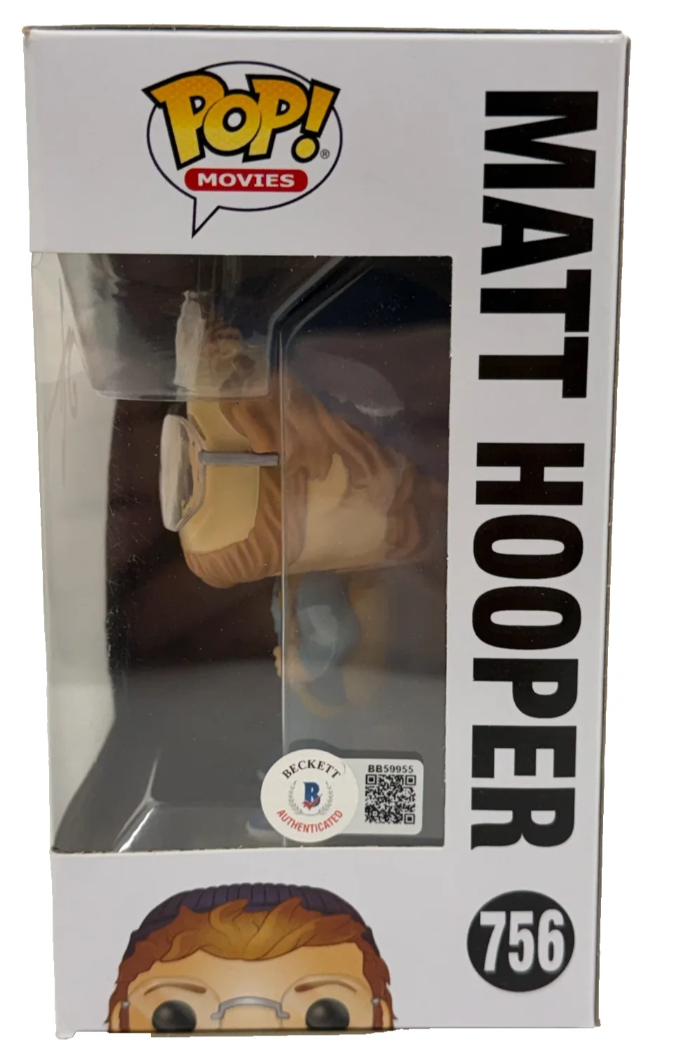 Richard Dreyfuss — Richard Dreyfuss Signed Matt Hooper Funko 756 Jaws Authentic Autograph Beckett, изображение 2