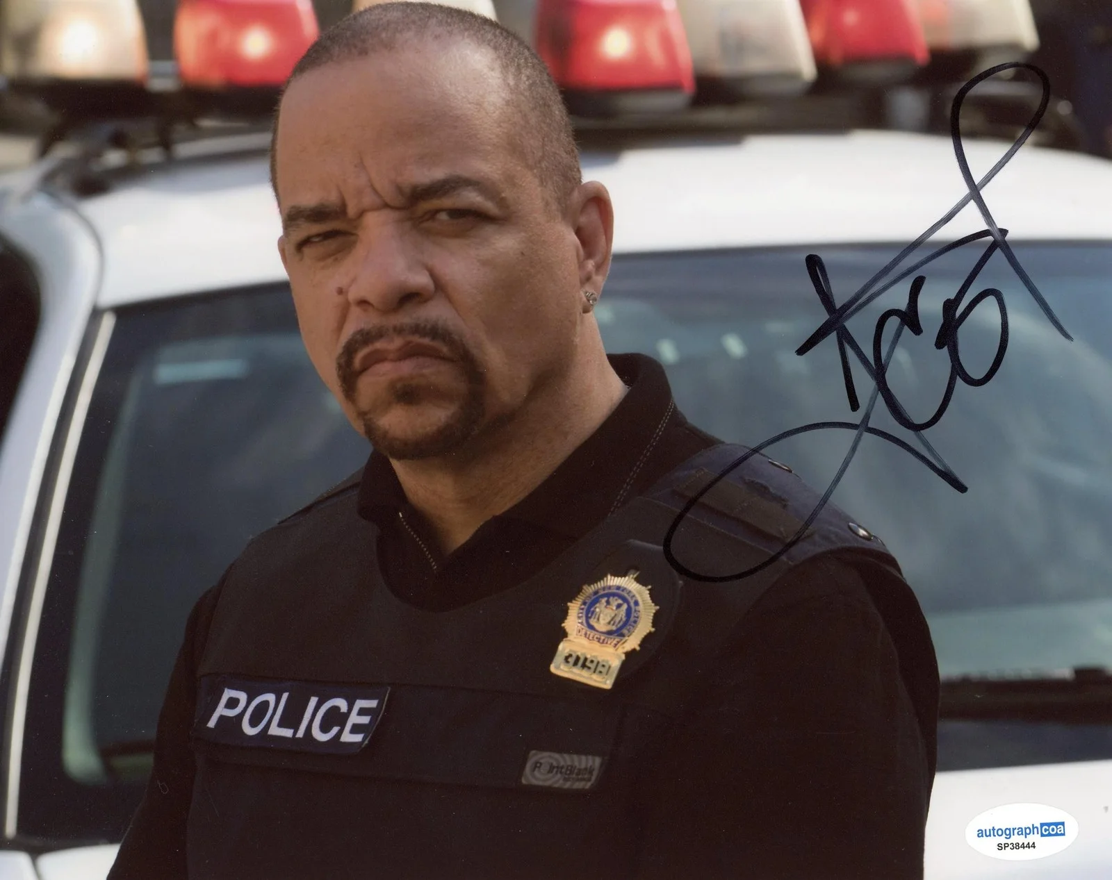 Ice-T — Ice-T "Law & Order: SVU" AUTOGRAPH Signed 'Detective Tutuola' 8x10 Photo B ACOA, изображение 2