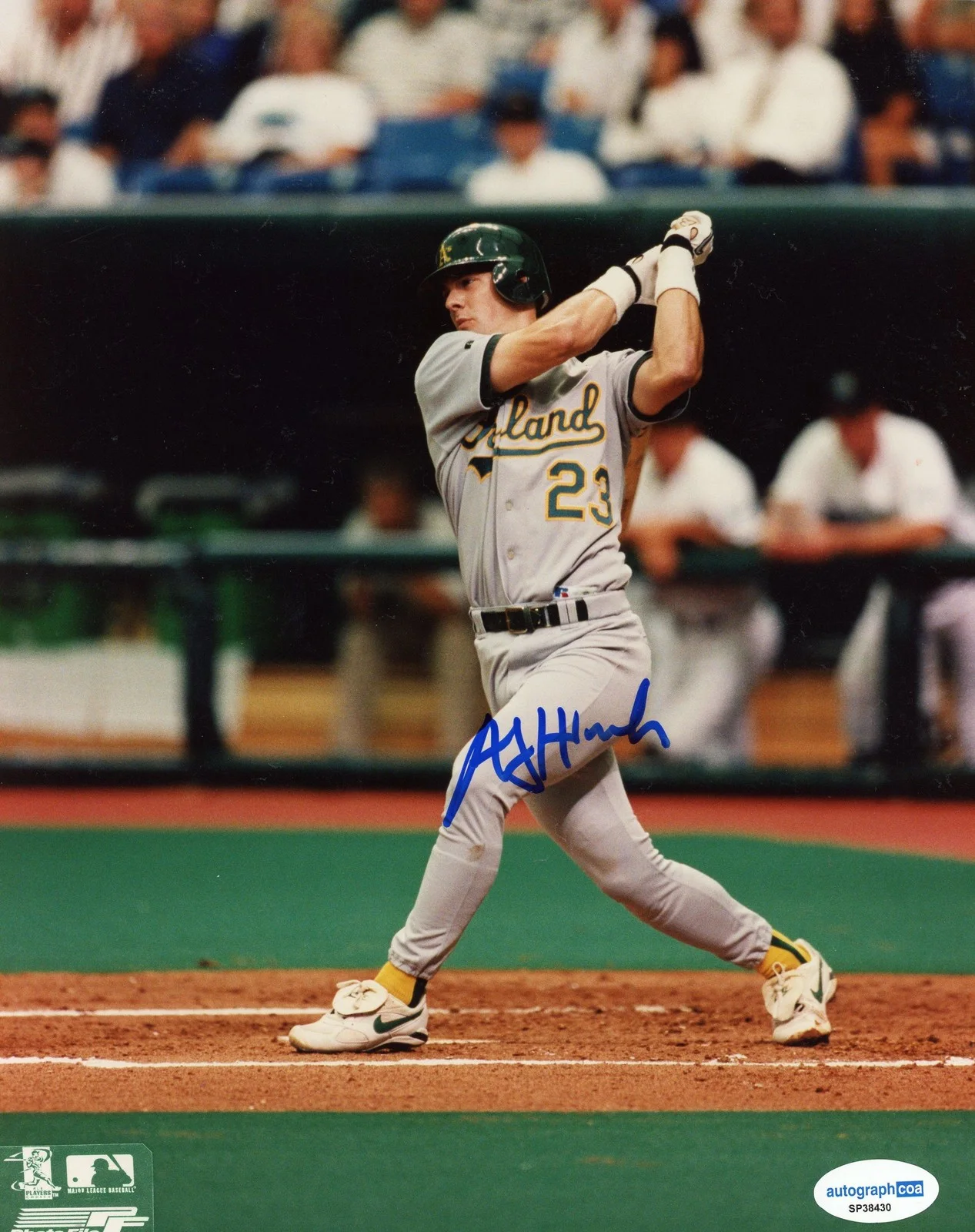 A. J. Hinch — A.J. Hinch AUTOGRAPHS Signed Oakland A's Athletics Autographed 8x10 Photo ACOA, изображение 2