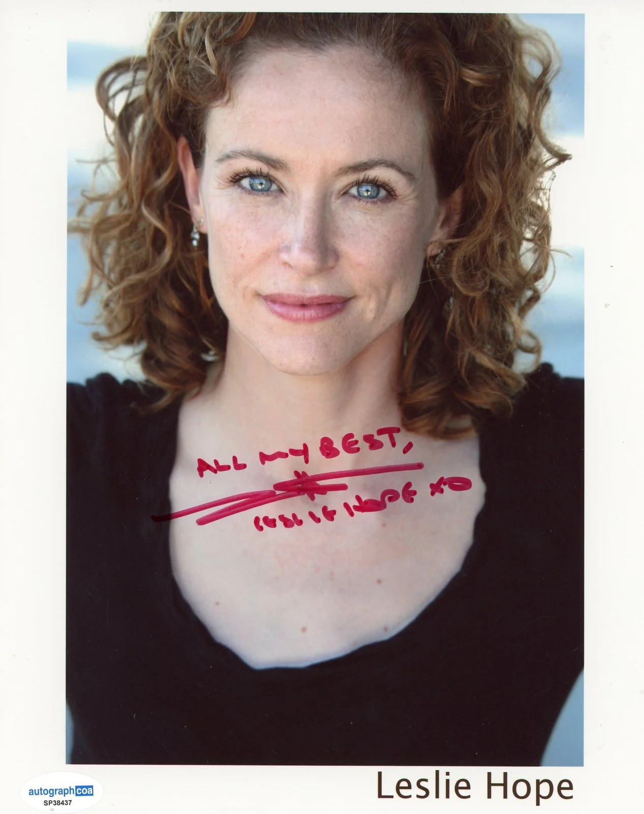 Leslie Hope — Leslie Hope "24" Autograph SIGNED Autographed 'Teri Bauer' 8x10 Photo ACOA, изображение 2