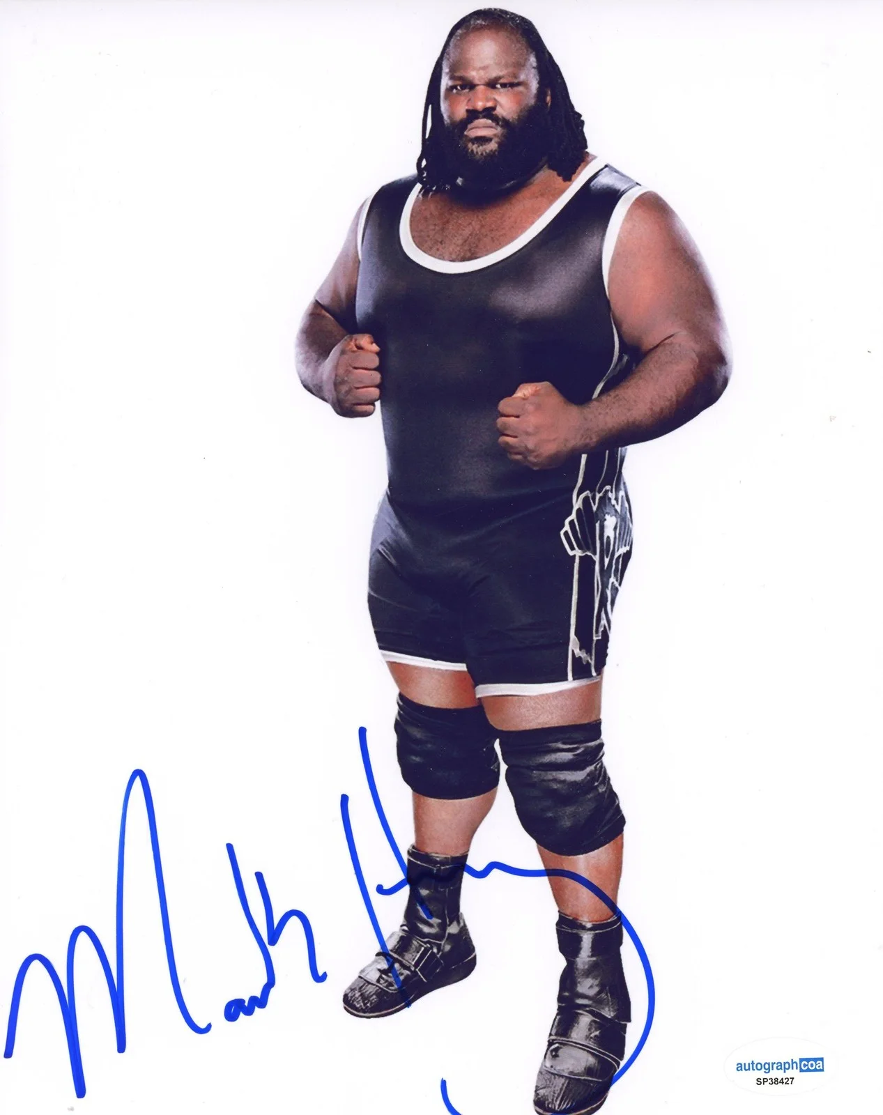 Mark Henry — Mark Henry AUTOGRAPH Signed WWE Wrestling Autographed 8x10 Photo ACOA, изображение 2
