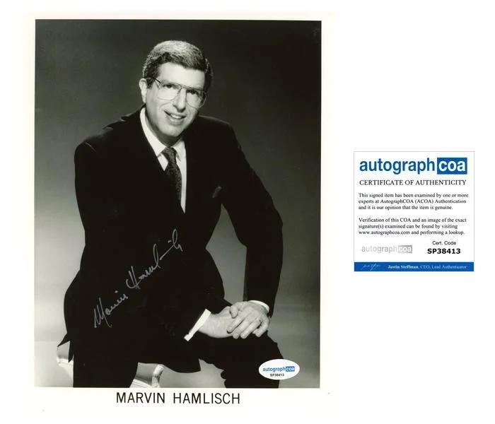 Marvin Hamlisch — Marvin Hamlisch "The Way We Were" Composer AUTOGRAPH Signed 8x10 Photo ACOA