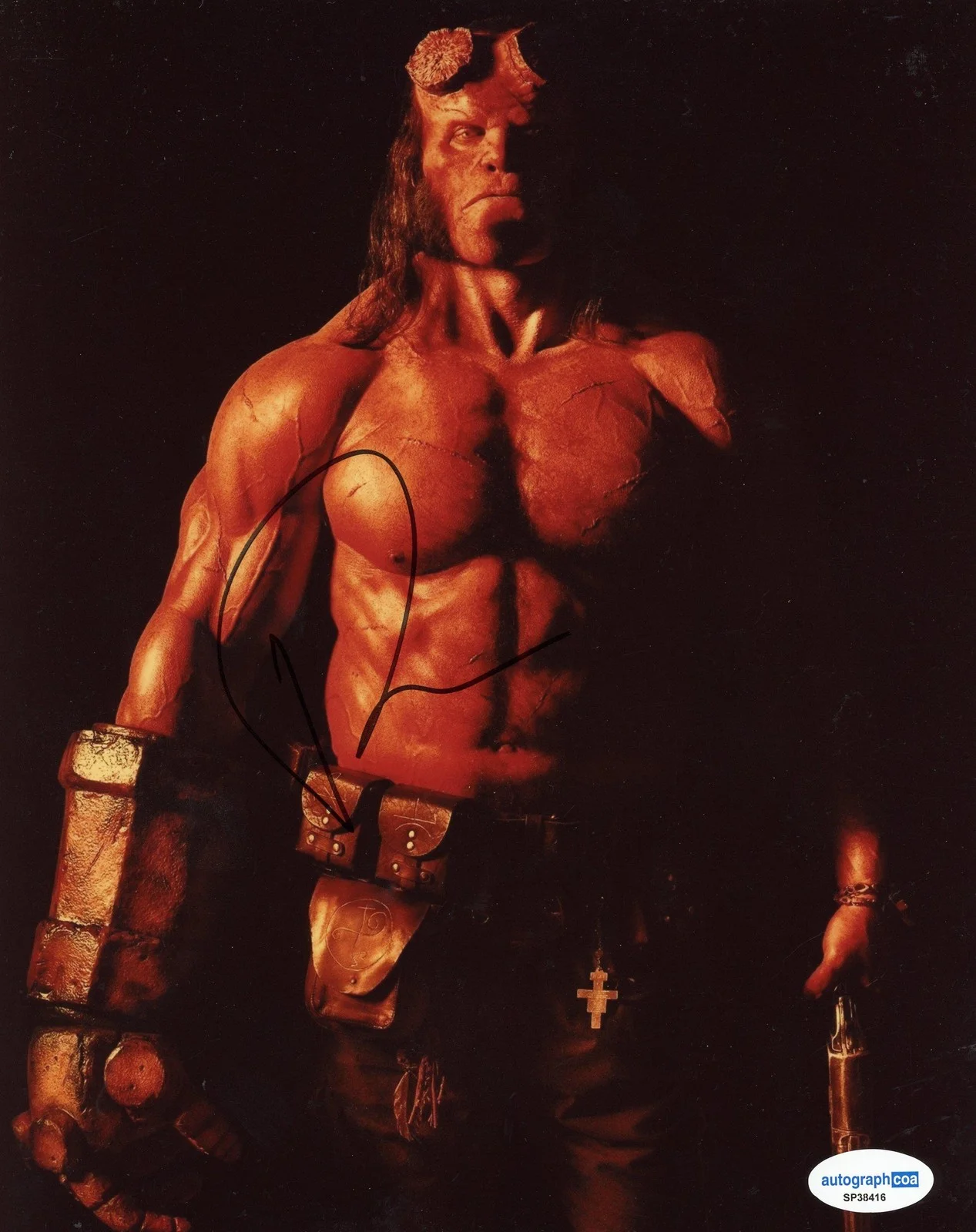 David Harbour — David Harbour "Hellboy" AUTOGRAPH Signed Autographed 8x10 Photo ACOA, image 2