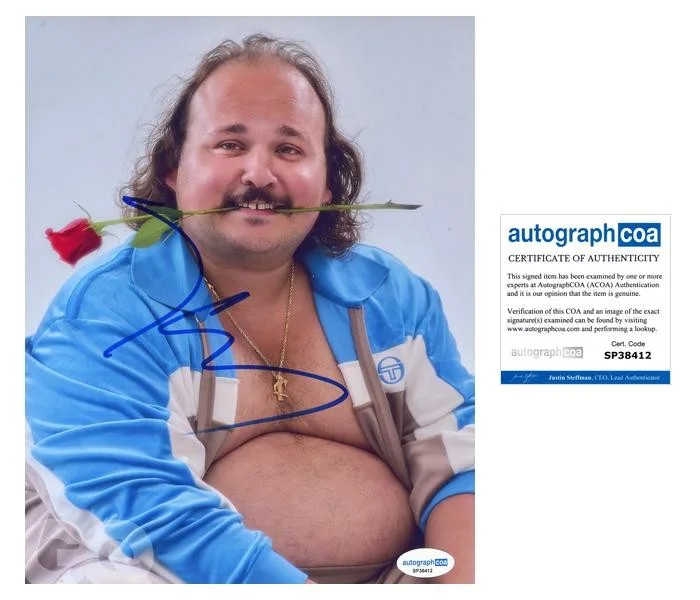 Stavros Halkias — Stavros Halkias "Tires" Comedian AUTOGRAPH Signed Autographed 8x10 Photo ACOA