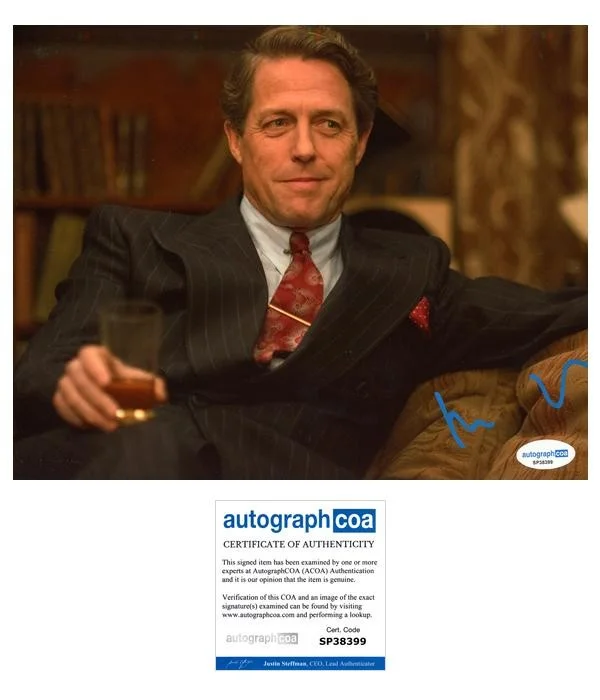 Hugh Grant — Hugh Grant "Florence Foster Jenkins" AUTOGRAPH Signed 8x10 Photo ACOA