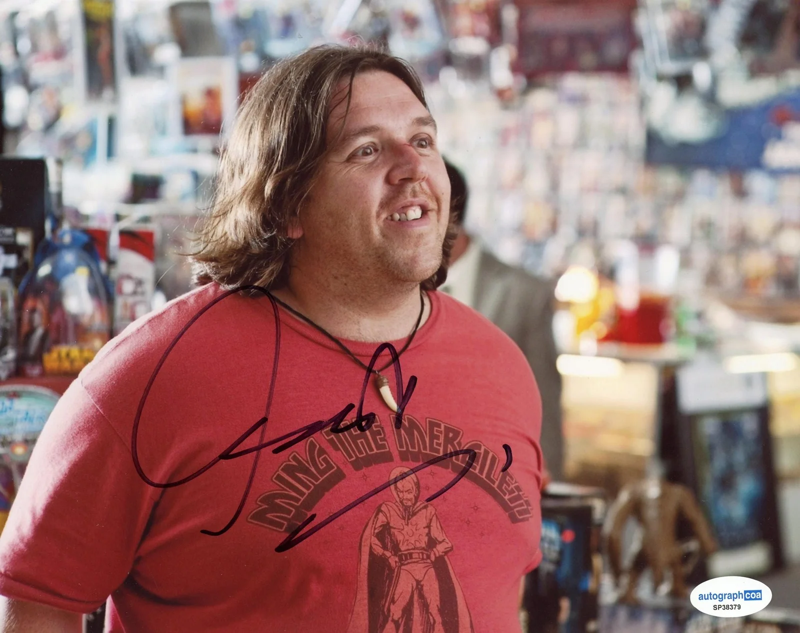 Nick Frost — Nick Frost "Paul" AUTOGRAPH Signed Autographed 'Clive Gollings' 8x10 Photo ACOA, изображение 2