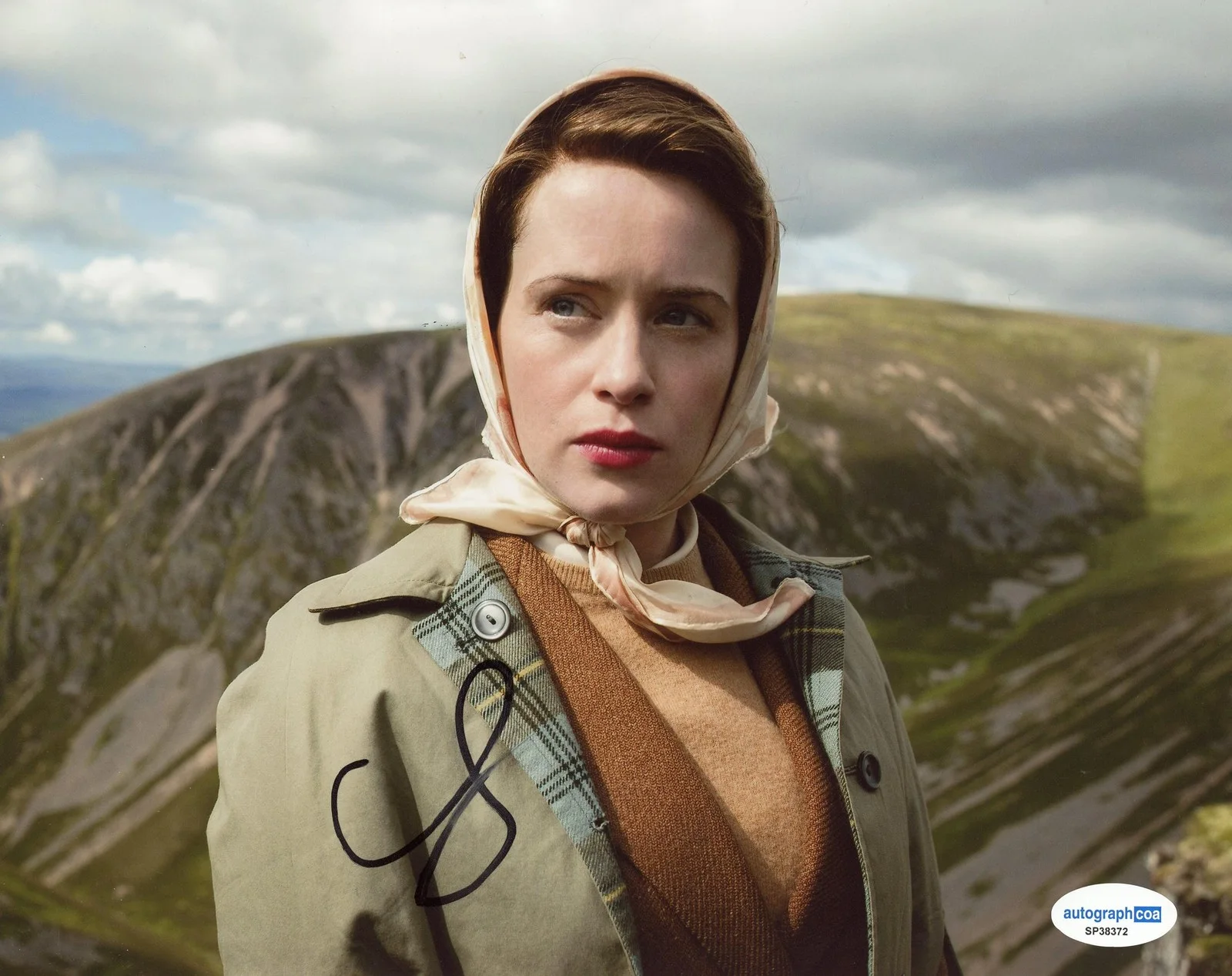Claire Foy — Claire Foy "The Crown" AUTOGRAPH Signed 'Queen Elizabeth II' 8x10 Photo C ACOA, изображение 2