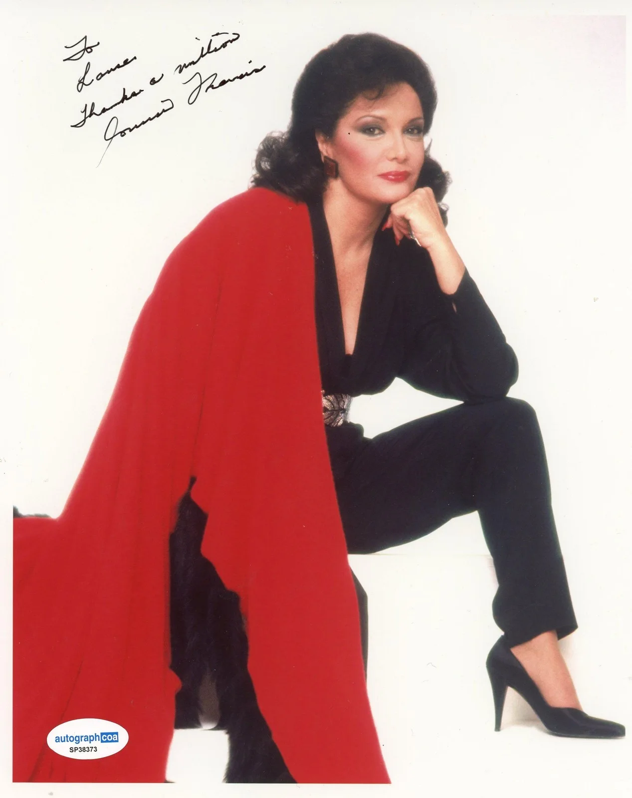 Connie Francis — Connie Francis "Pretty Little Baby" Singer SIGNED 8x10 Photo 'To Lance' ACOA, изображение 2