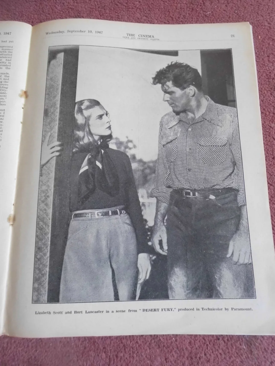 TODAY’S CINEMA (1947) UK trade mag MYRNA LOY, LIZABETH SCOTT, JOAN CRAWFORD, изображение 5