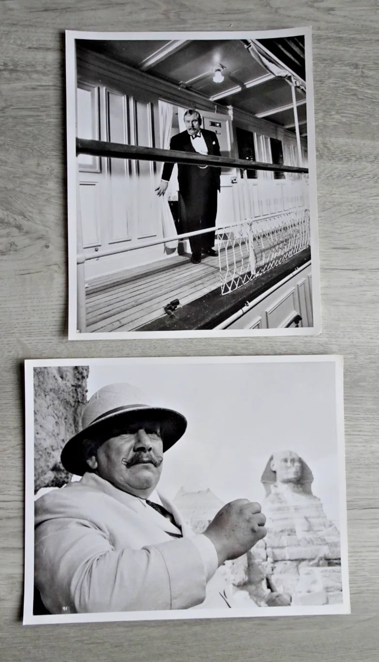 Death on The Nile Photo Press Still x5 Peter Ustinov Poirot Agatha Christie, изображение 2