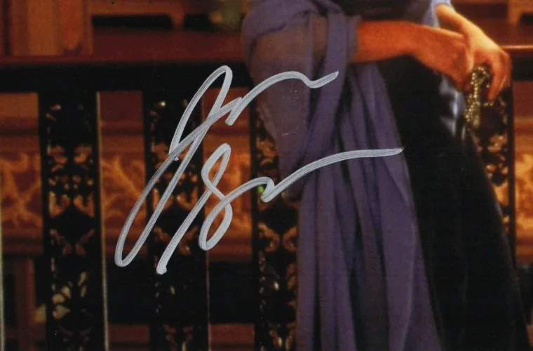 JULIA STILES as Kat Signed Auto "10 THINGS I HATE ABOUT YOU" 11x14 Photo PSA/DNA, изображение 2