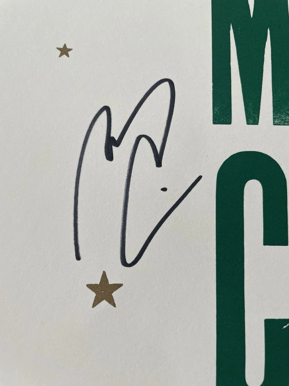 MACAULAY CULKIN — MACAULAY CULKIN Poster SIGNED HOME ALONE OFFICIAL 35th Anniversary Autographed, image 2
