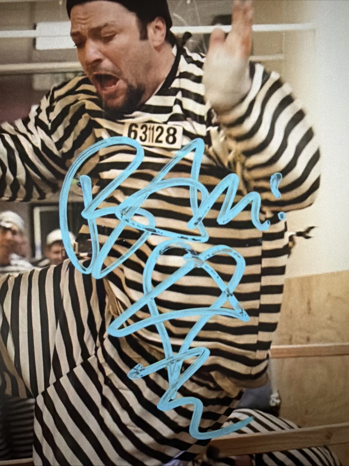 Bam Margera signed Jackass 8x10 Autograph Good Condition, image 2