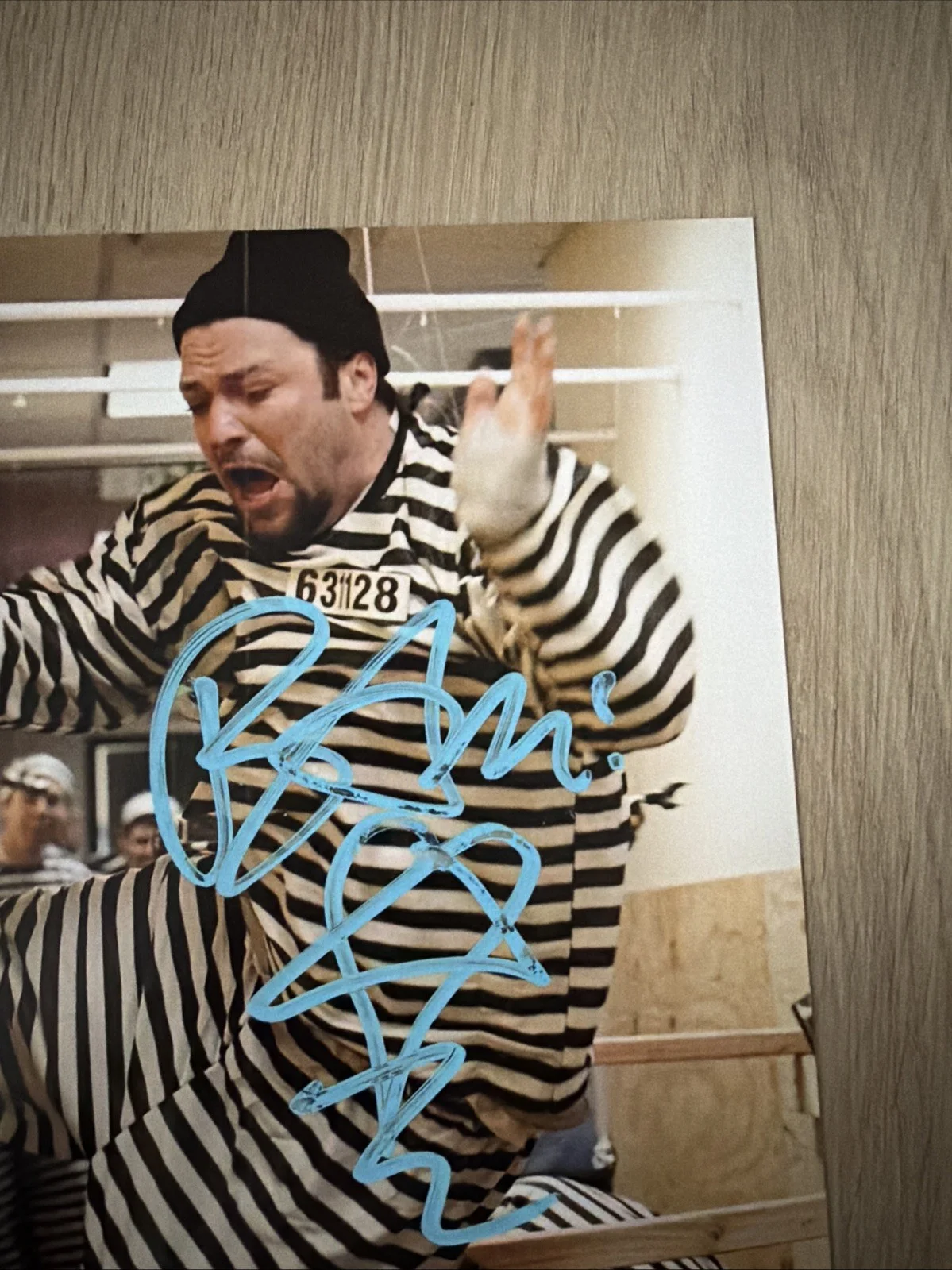 Bam Margera signed Jackass 8x10 Autograph Good Condition, image 3