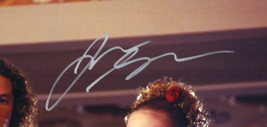 JULIA STILES as Kat Signed Auto "10 THINGS I HATE ABOUT YOU" 11x14 Photo PSA/DNA, изображение 2