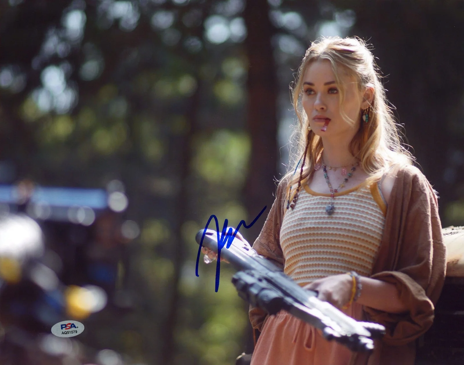 Virginia Gardner — Virginia Gardner A Breed Apart Authentic Signed 11x14 Photo PSA/DNA #AQ51579