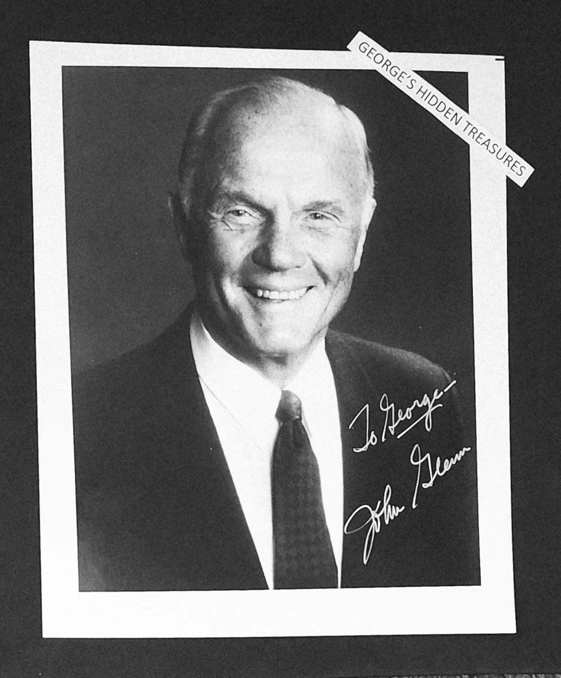 JOHN GLENN — JOHN GLENN signed autograph 8x10 Photo NASA Astronaut & Senator