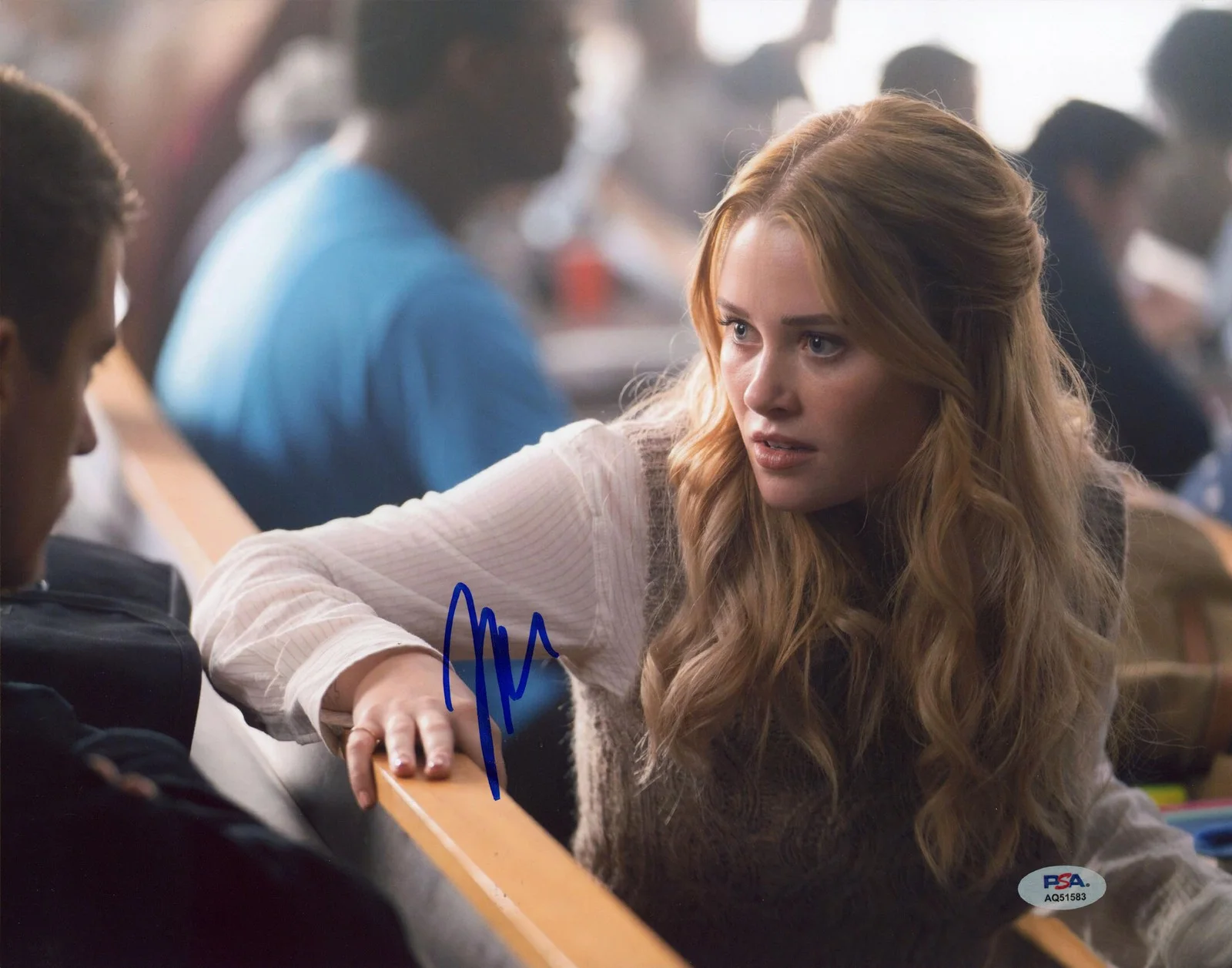Virginia Gardner — Virginia Gardner Beautiful Disaster Signed 11x14 Photo PSA/DNA #AQ51583
