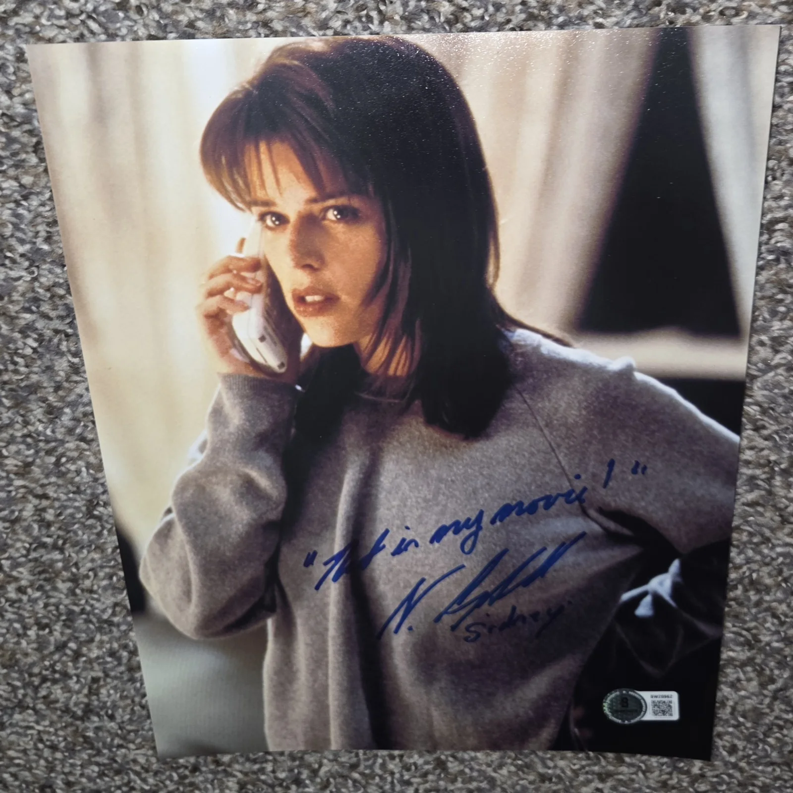 Paul Thomas Anderson — NEVE CAMPBELL - 8x10 Signed Autograph Scream Beckett BAS, image 4