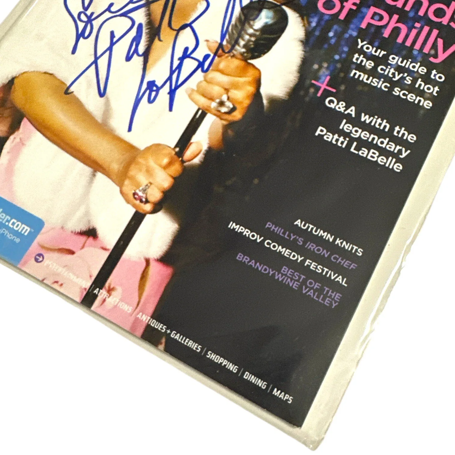 Patti Labelle Signed Autograph 2008 Travel Magazine! R&B Soul Legend Actress!, изображение 3