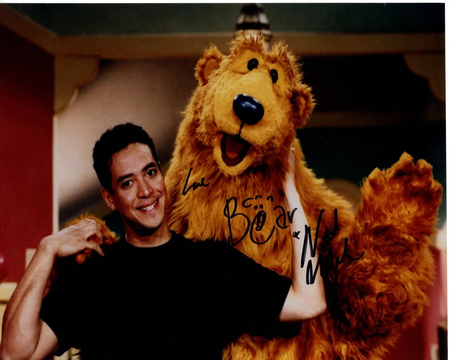 Noel MacNeal — NOEL MACNEAL Signed Autographed 8x10 BEAR IN THE BIG BLUE HOUSE Photo