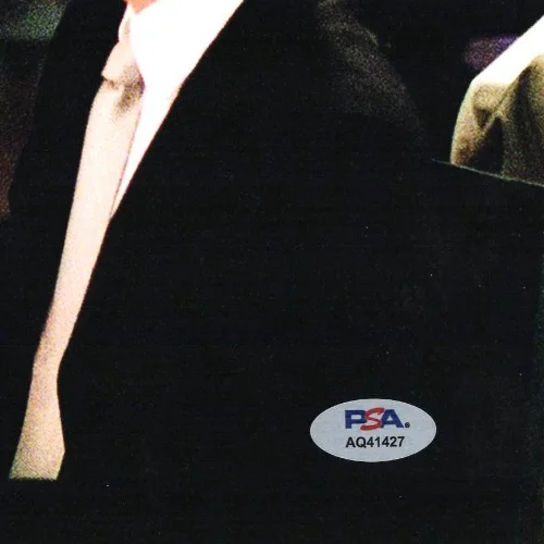 ELIZABETH HURLEY w/ Donald Trump Signed Autograph "THE JOB" 11x14 Photo PSA/DNA, изображение 3