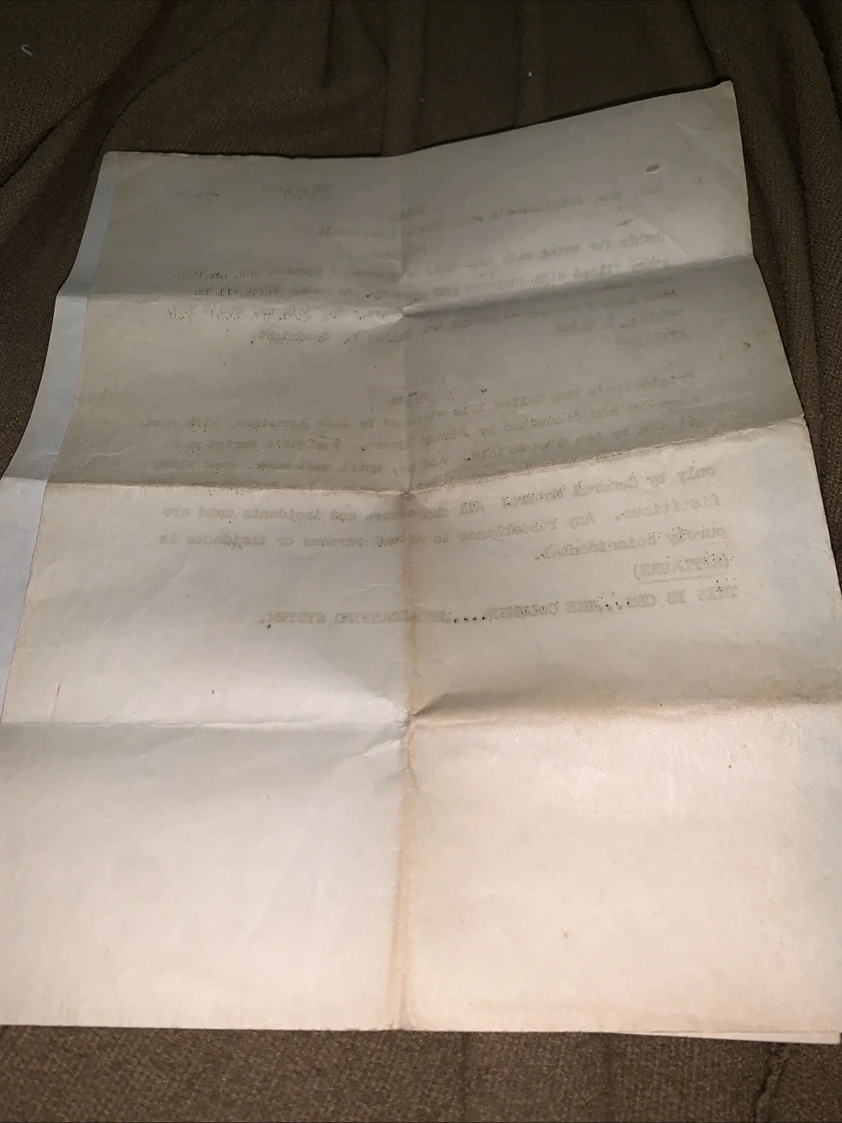 Wendell Niles Signed Man Called X Radio Show Script Pages 1947 Herbert Marshall, image 5