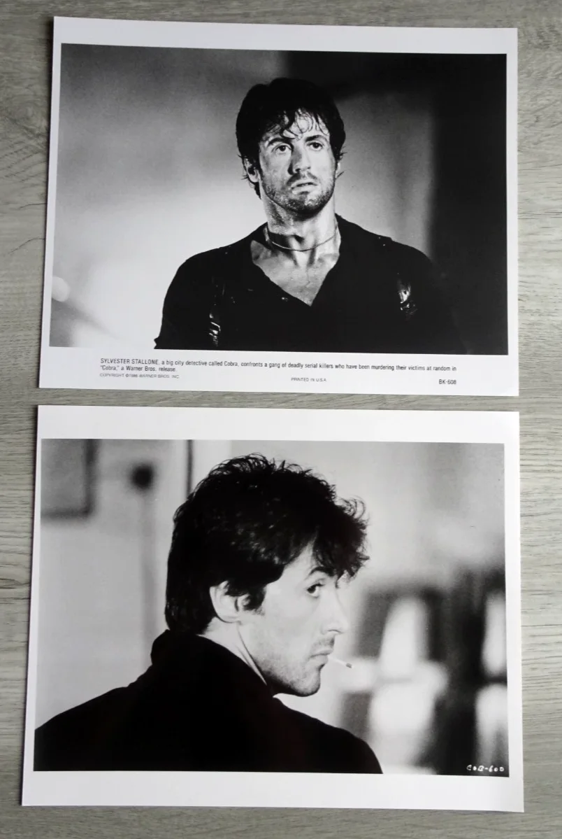 Sylvester Stallone Photo Press Still Lot Cobra Lock Up, image 2