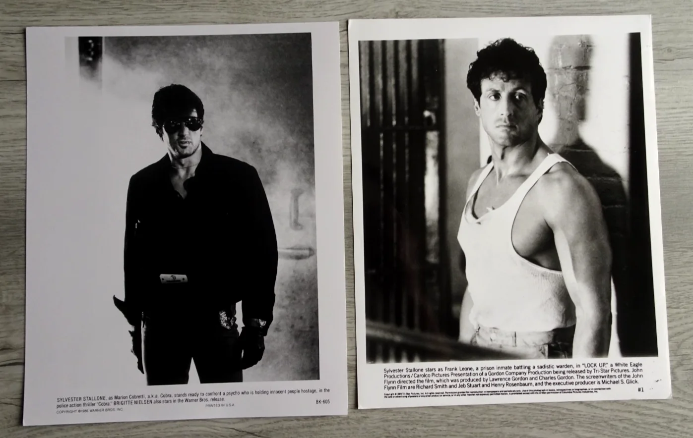Sylvester Stallone Photo Press Still Lot Cobra Lock Up, image 4
