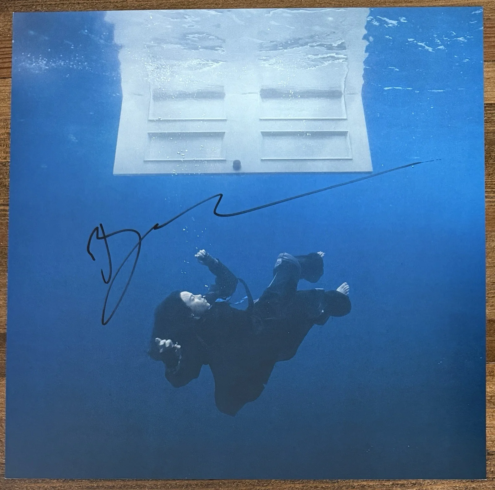 Billie Eilish — BILLIE EILISH HIT ME HARD SOFT VINYL & SIGNED AUTOGRAPH COVER CARD PSA DNA COA, изображение 4