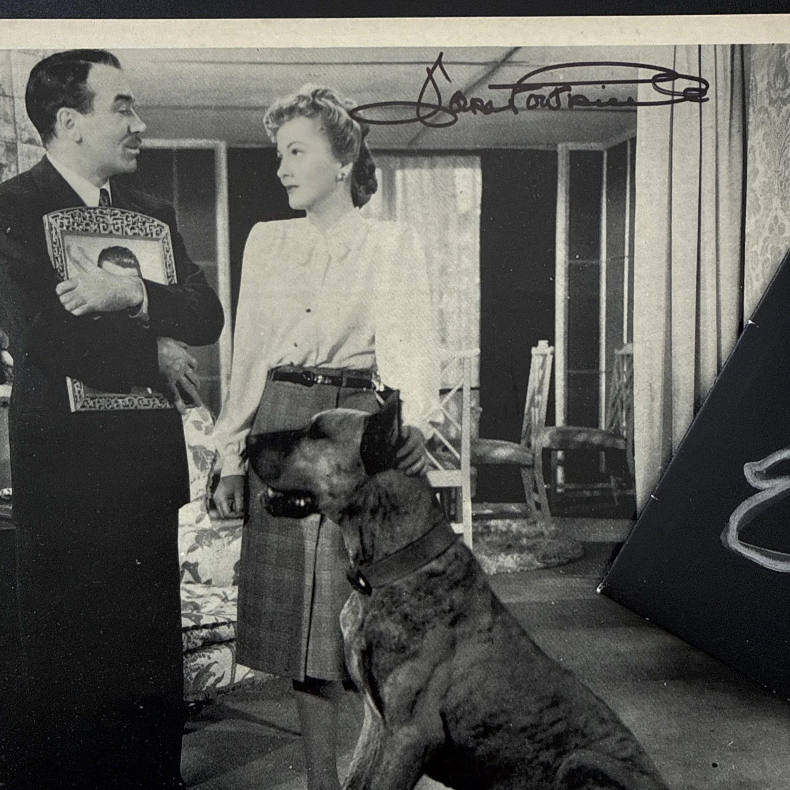 Joan Fontaine Stunning 8x10 Hand Signed Photo Autograph JSA COA Affairs Of Susan, изображение 3