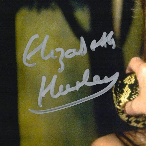 ELIZABETH HURLEY Signed Autographed "BEDAZZLED" 11x14 Photo PSA/DNA #AQ41419, изображение 2
